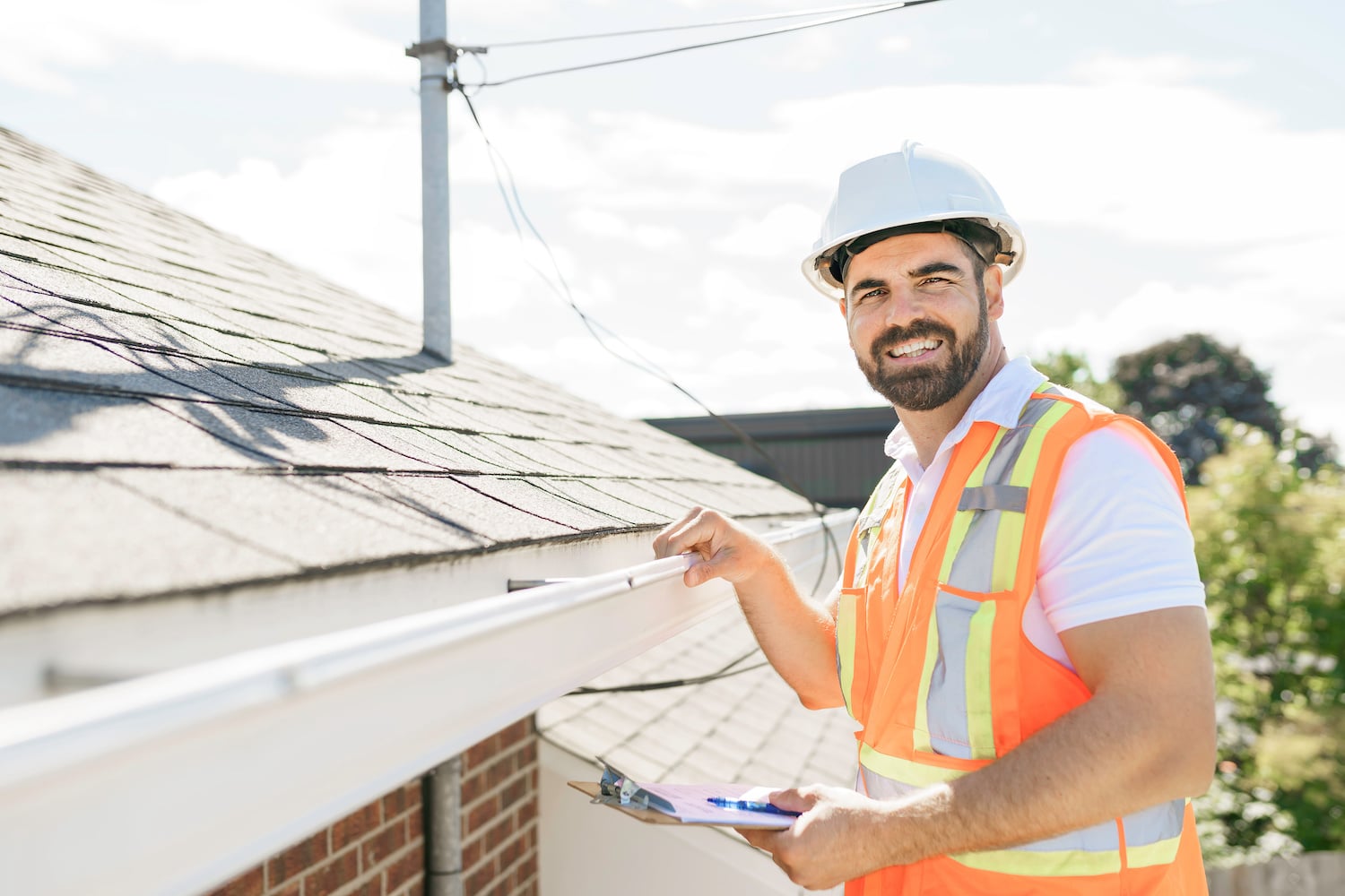 how do roofers work with insurance inspection