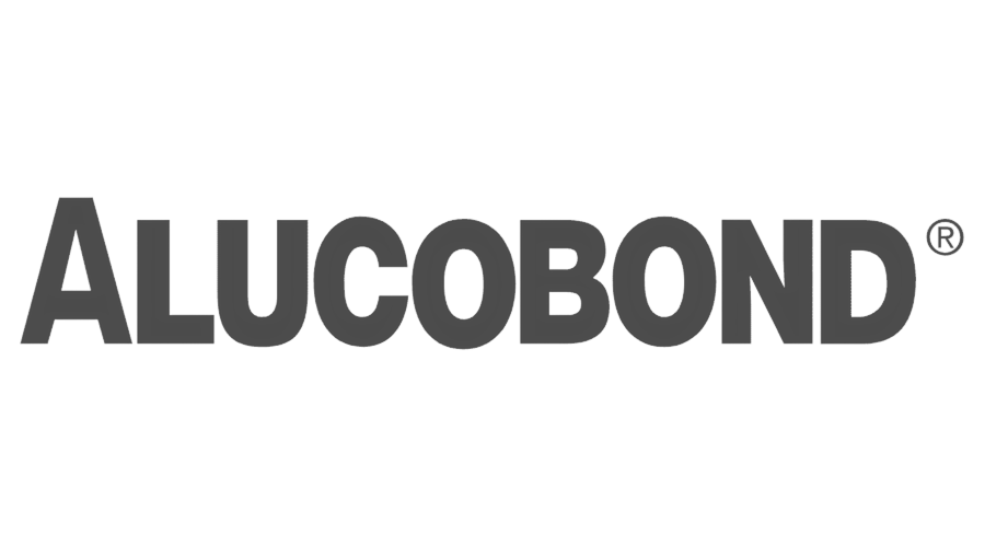 Alucobond aluminum composite panel logo