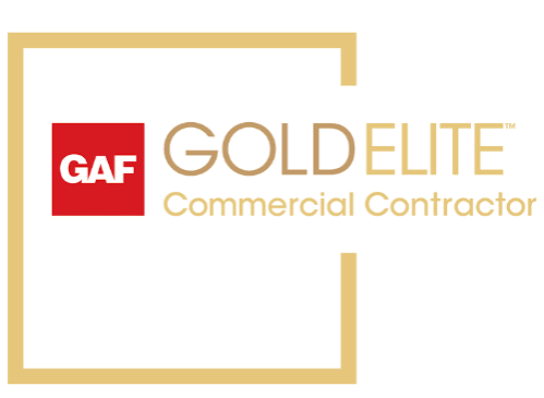 GAF Gold Elite Commercial Contractor badge
