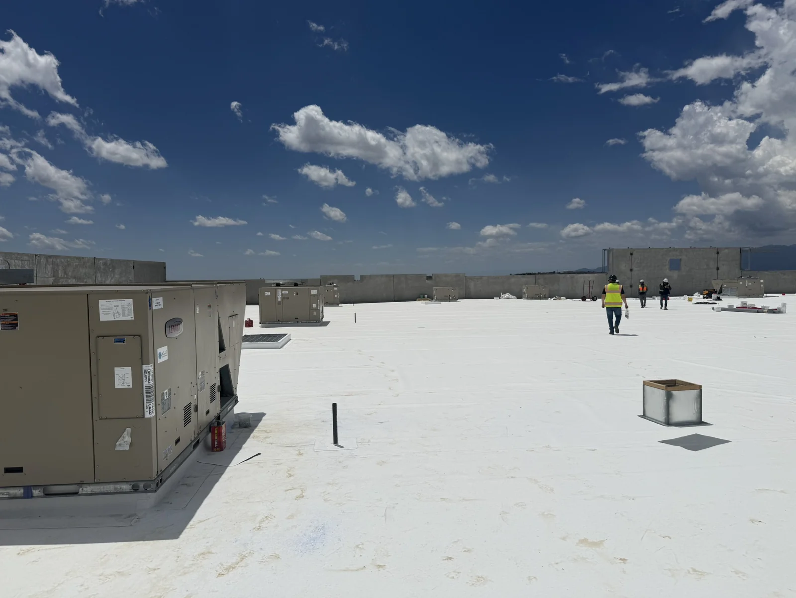 American Furniture Warehouse — commercial TPO roofing and ACM panel project by Tectum Roofing in Colorado